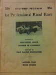 Programme cover of Agoura Park, 1954