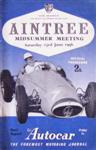 Programme cover of Aintree Circuit, 23/06/1956