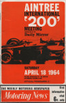 Programme cover of Aintree Circuit, 18/04/1964