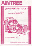 Programme cover of Aintree Circuit, 11/10/1980