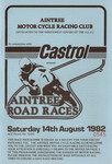 Programme cover of Aintree Circuit, 14/08/1982