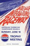 Programme cover of Adelaide International Raceway, 10/06/1973