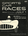 Programme cover of Akron Airport (OH), 01/07/1956
