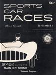 Programme cover of Akron Airport (OH), 01/09/1957