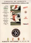 Programme cover of Albacete, 13/09/1992