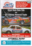 Programme cover of Albany Speedway (AUS), 08/04/2007