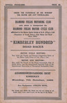Programme cover of Alexandersfontein Circuit, 07/10/1935