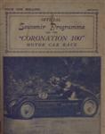 Programme cover of Alexandra Park (ZAF), 1938