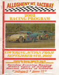 Programme cover of Allegheny Mountain Raceway (PA), 08/09/2002