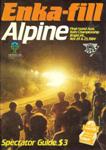 Programme cover of Alpine Rally, 1984
