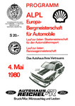 Programme cover of Alpl Hill Climb, 04/05/1980