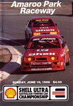 Programme cover of Amaroo Park Raceway, 19/06/1988