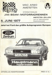 Programme cover of Amstetten-Zeillern, 05/06/1977