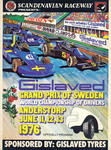 Programme cover of Anderstorp Raceway, 13/06/1976