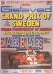 Programme cover of Anderstorp Raceway, 19/06/1977