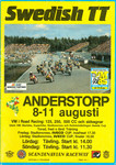 Programme cover of Anderstorp Raceway, 11/08/1985
