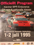 Programme cover of Anderstorp Raceway, 02/07/1995