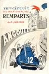 Programme cover of Angoulême, 04/06/1955