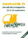 Programme cover of Angoulême, 23/09/1979
