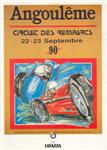Programme cover of Angoulême, 23/09/1990
