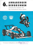 Programme cover of Annaberg Hill Climb, 02/09/1979