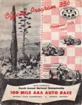 Programme cover of Arizona State Fairgrounds, 11/11/1953