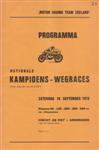 Programme cover of Arnemuiden, 16/09/1972