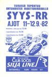 Programme cover of Artukainen, 12/09/1982