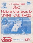 Programme cover of Ascot Park, 13/11/1976