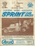 Programme cover of Ascot Park, 19/11/1977
