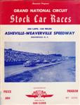 Programme cover of Asheville-Weaverville Speedway, 04/07/1954