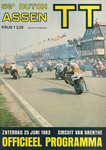 Programme cover of TT Circuit Assen, 25/06/1983
