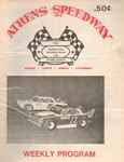 Programme cover of Athens Speedway, 1982