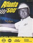 Programme cover of Atlanta Motor Speedway, 05/04/1964