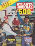 Programme cover of Atlanta Motor Speedway, 22/11/1987