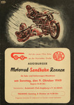 Programme cover of Augsburger, 09/10/1949