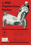 Programme cover of Augsburg Airport, 22/09/1974