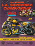 Programme cover of Auto Club Raceway at Pomona, 02/04/1995