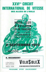 Programme cover of Avignon, 02/09/1973