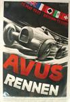 Poster of AVUS (Automobil-Verkehrs- und Übungsstraße), 26/05/1935