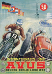 Programme cover of AVUS (Automobil-Verkehrs- und Übungsstraße), 01/06/1952