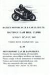Programme cover of Baitings Dam Hill Climb, 21/07/2002