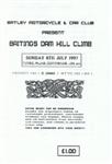 Programme cover of Baitings Dam Hill Climb, 06/07/1997