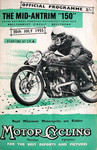 Programme cover of Ballygarvey Circuit, 20/07/1955