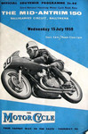 Programme cover of Mid-Antrim, 15/07/1959