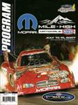 Programme cover of Bandimere Speedway, 15/07/2007