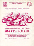 Programme cover of Banská Bystrica, 19/08/1984