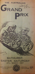 Programme cover of Bathurst Vale Circuit, 27/03/1937