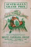 Programme cover of Bathurst Mount Panorama, 06/10/1947
