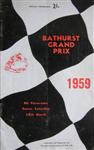Programme cover of Bathurst Mount Panorama, 28/03/1959